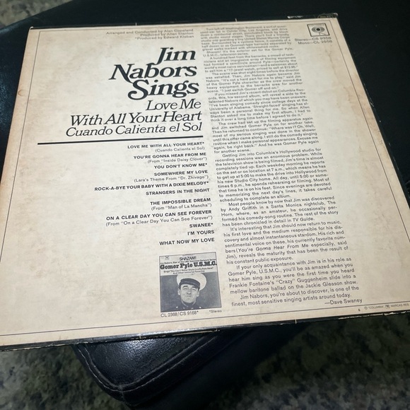 Jim Nabors - Love Me with all my Heart -vintage vinyl record from 1966 - Picture 2 of 9
